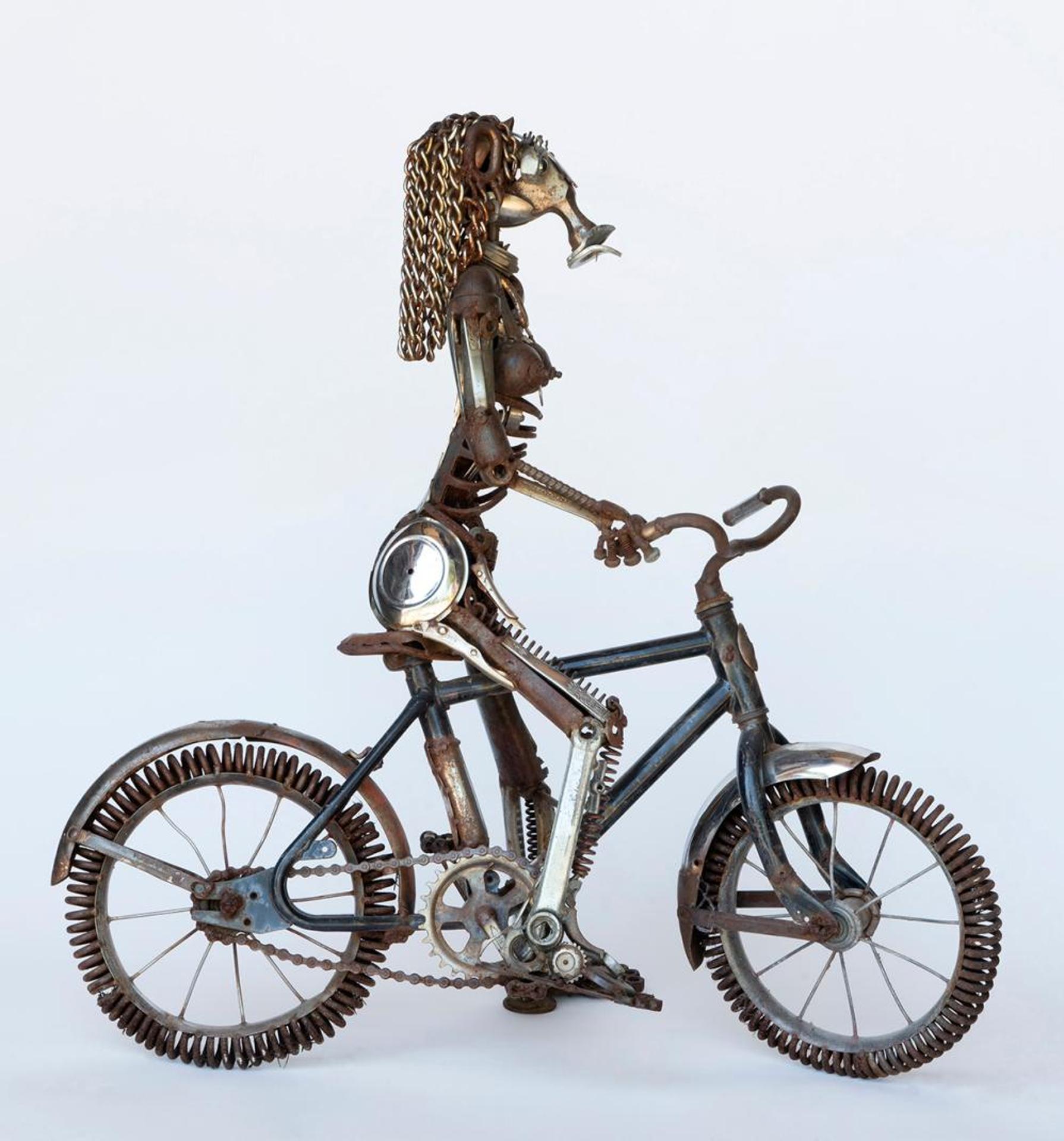 Jim Nodge - Figure on a Bicycle