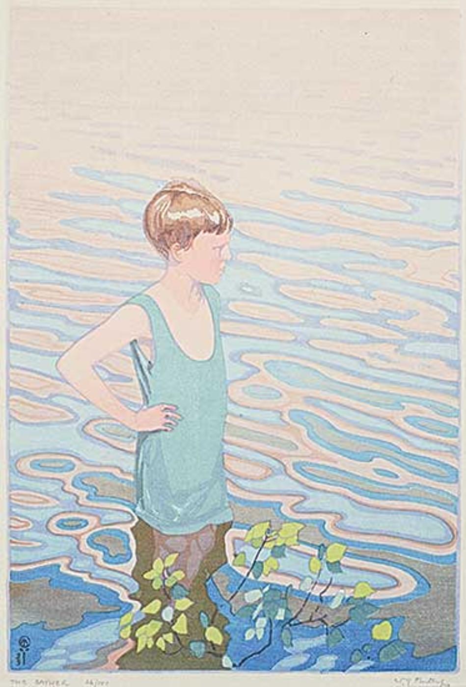 Walter Joseph (W.J.) Phillips (1884-1963) - The Bather #26/100