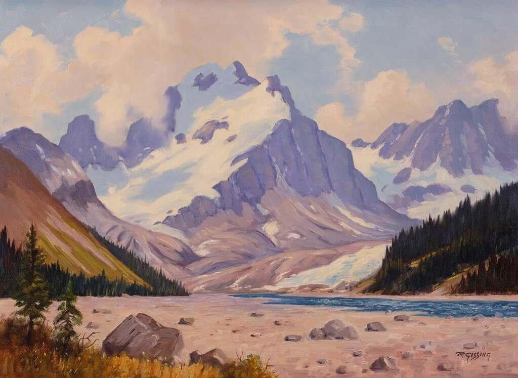 Roland Gissing (1895-1967) - Mt. Athabasca
