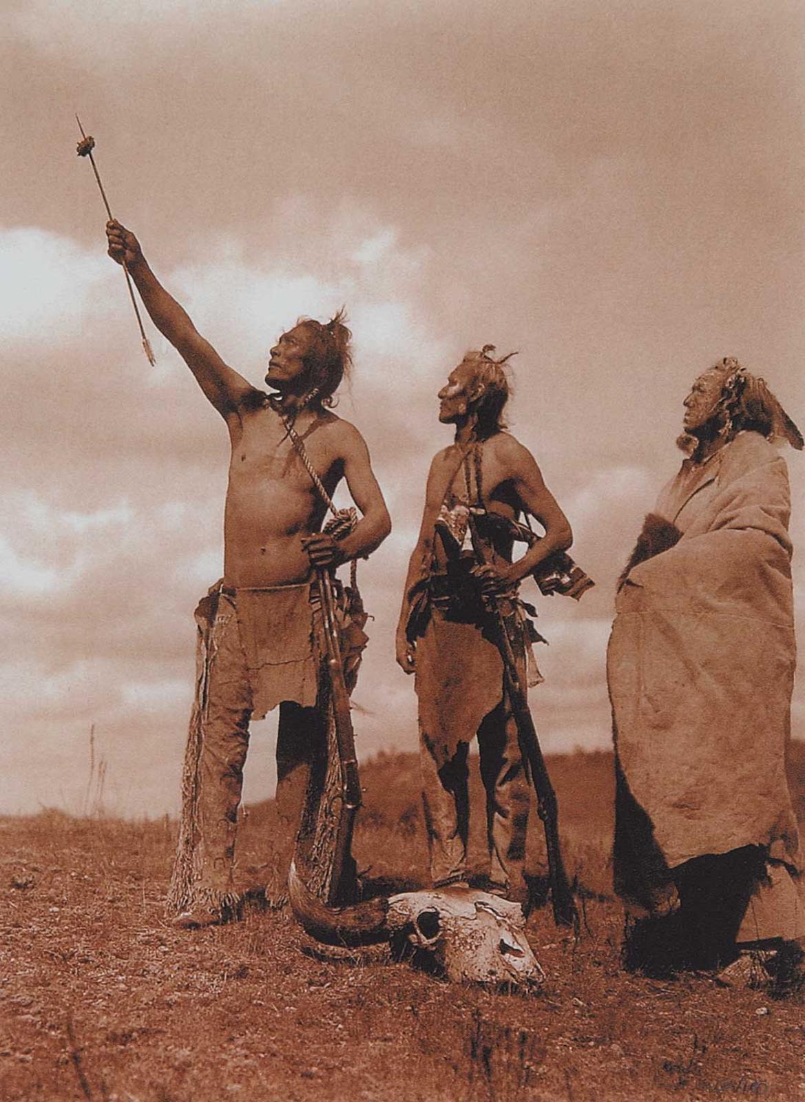 Edward Sherrif Curtis (1868-1952) - The Oath  #12/100