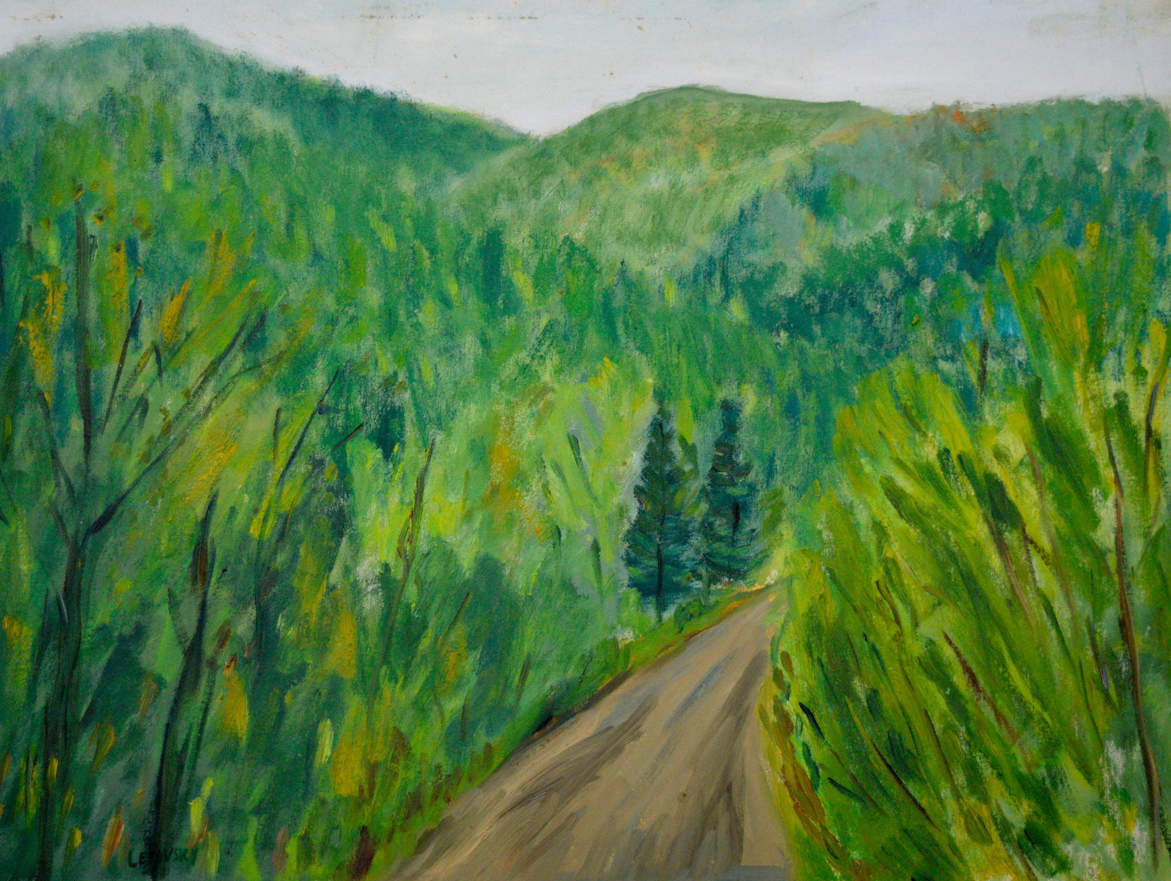 Nathan Letovsky (1925-2014) - L'été dans les Laurentides