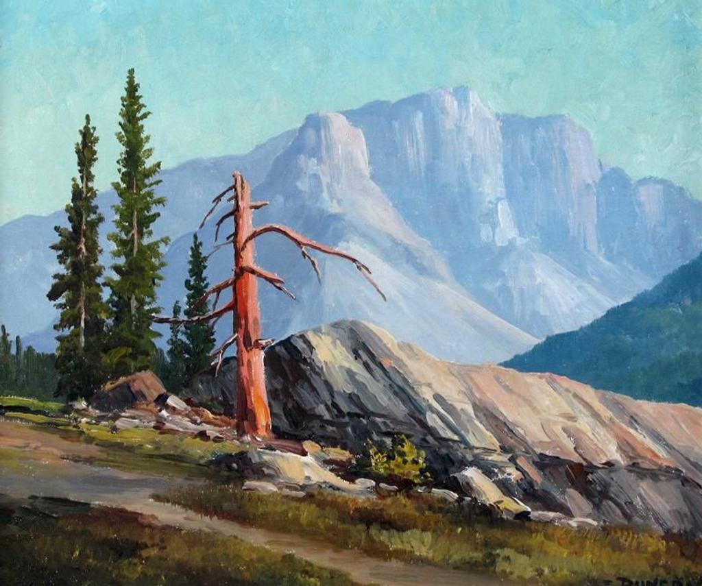 Duncan Mackinnon Crockford (1922-1991) - Rocky Mountain Landscape