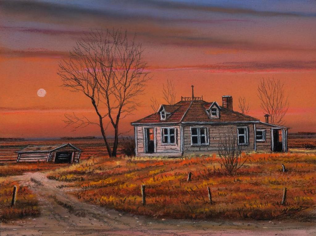 Bob Millard (1947-2014) - Untitled - Homestead at Sunset