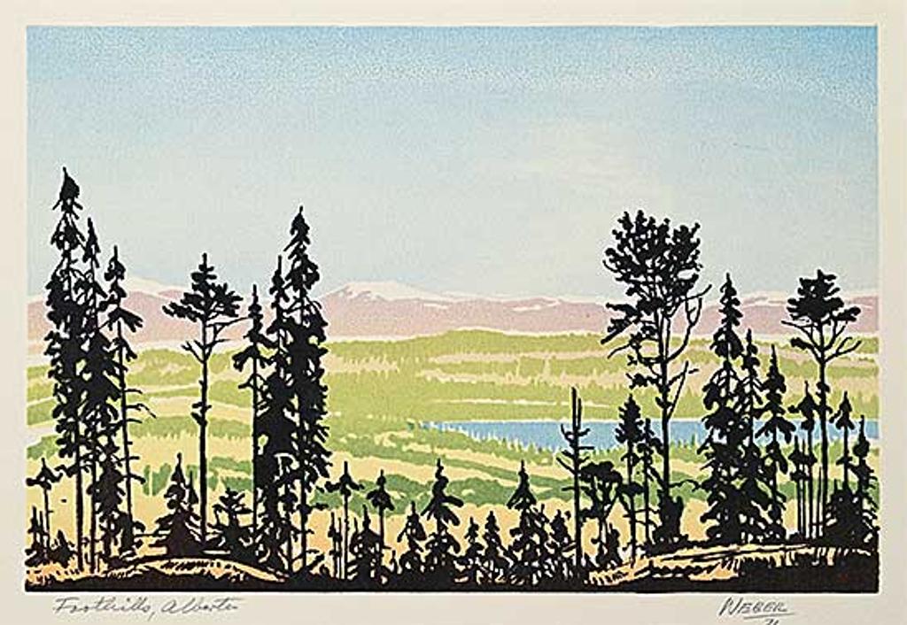 George Weber (1907-2002) - Foothills, Alberta