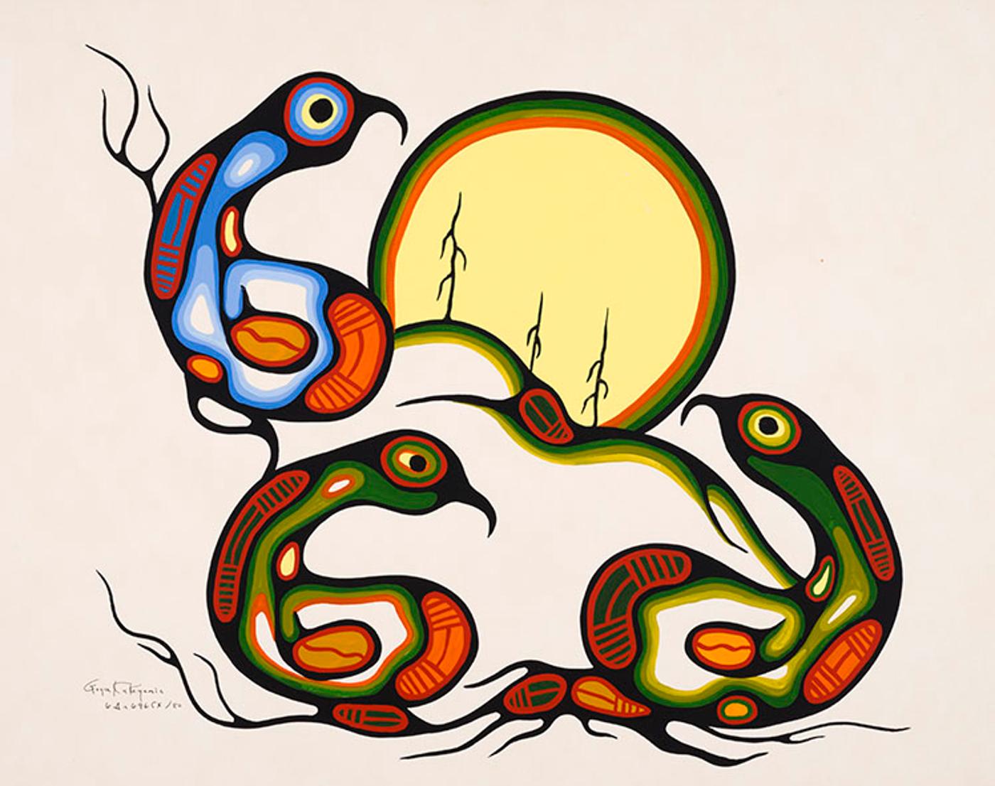 Goyce Kakegamic (1948-2021) - Untitled