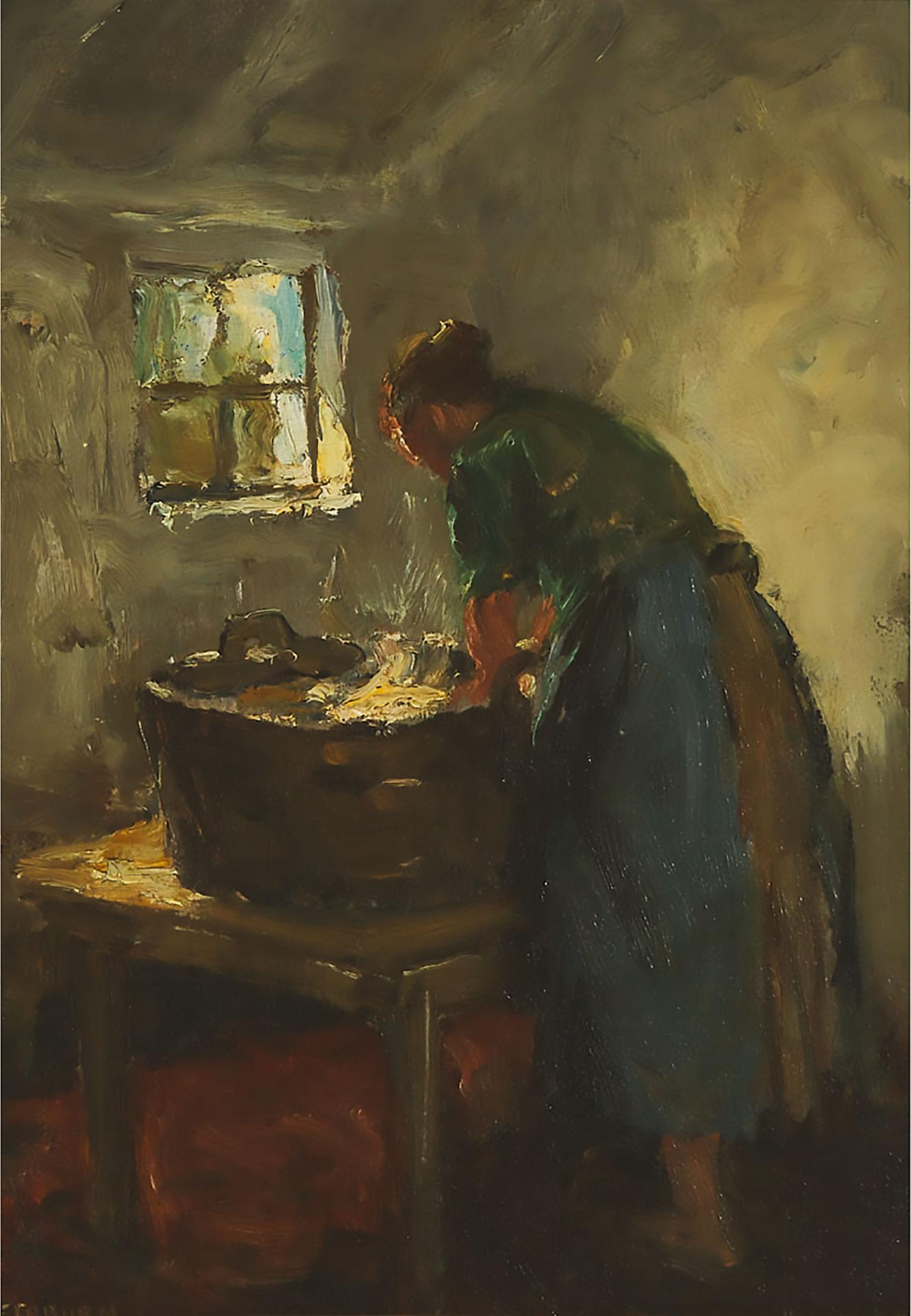 Frederick Simpson Coburn (1871-1960) - Untitled (Washer Woman)