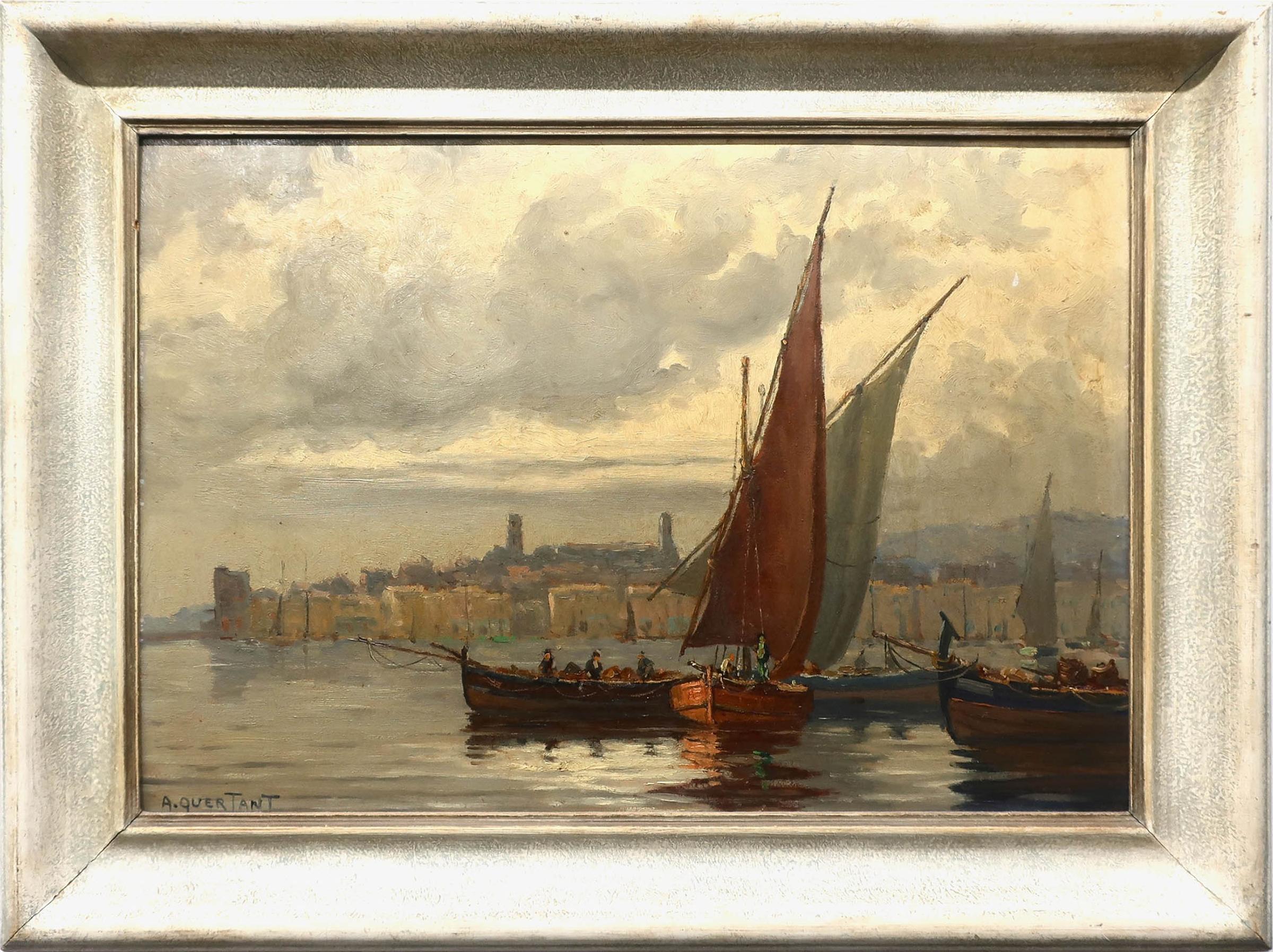Alfred Quertant - Port De Cannes