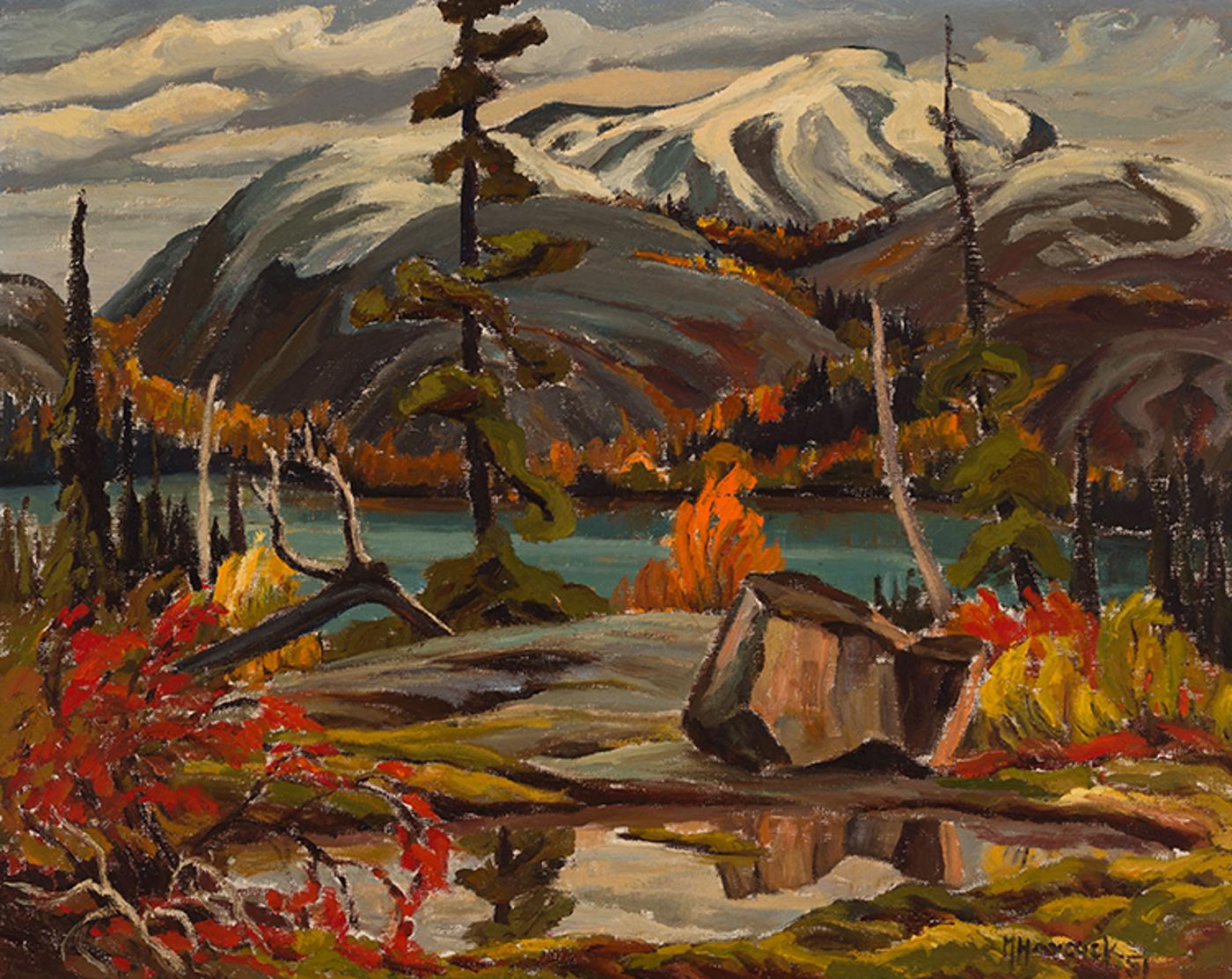 Dr. Maurice Hall Haycock (1900-1988) - Rocky Mountains