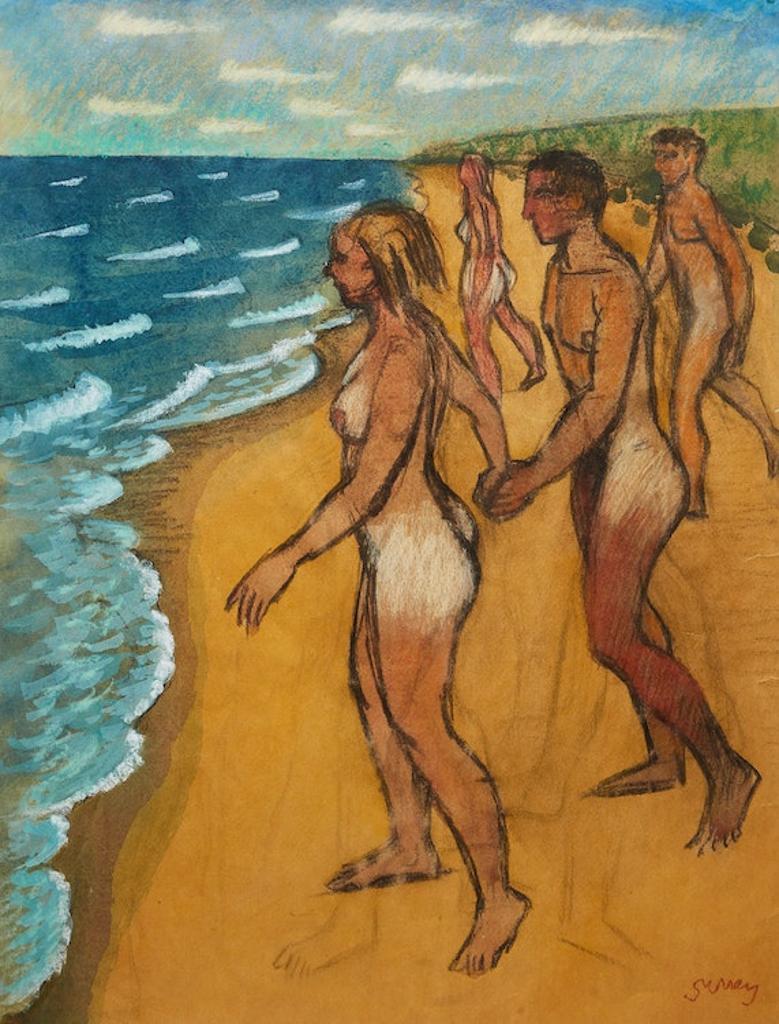 Philip Henry Howard Surrey (1910-1990) - Bathers