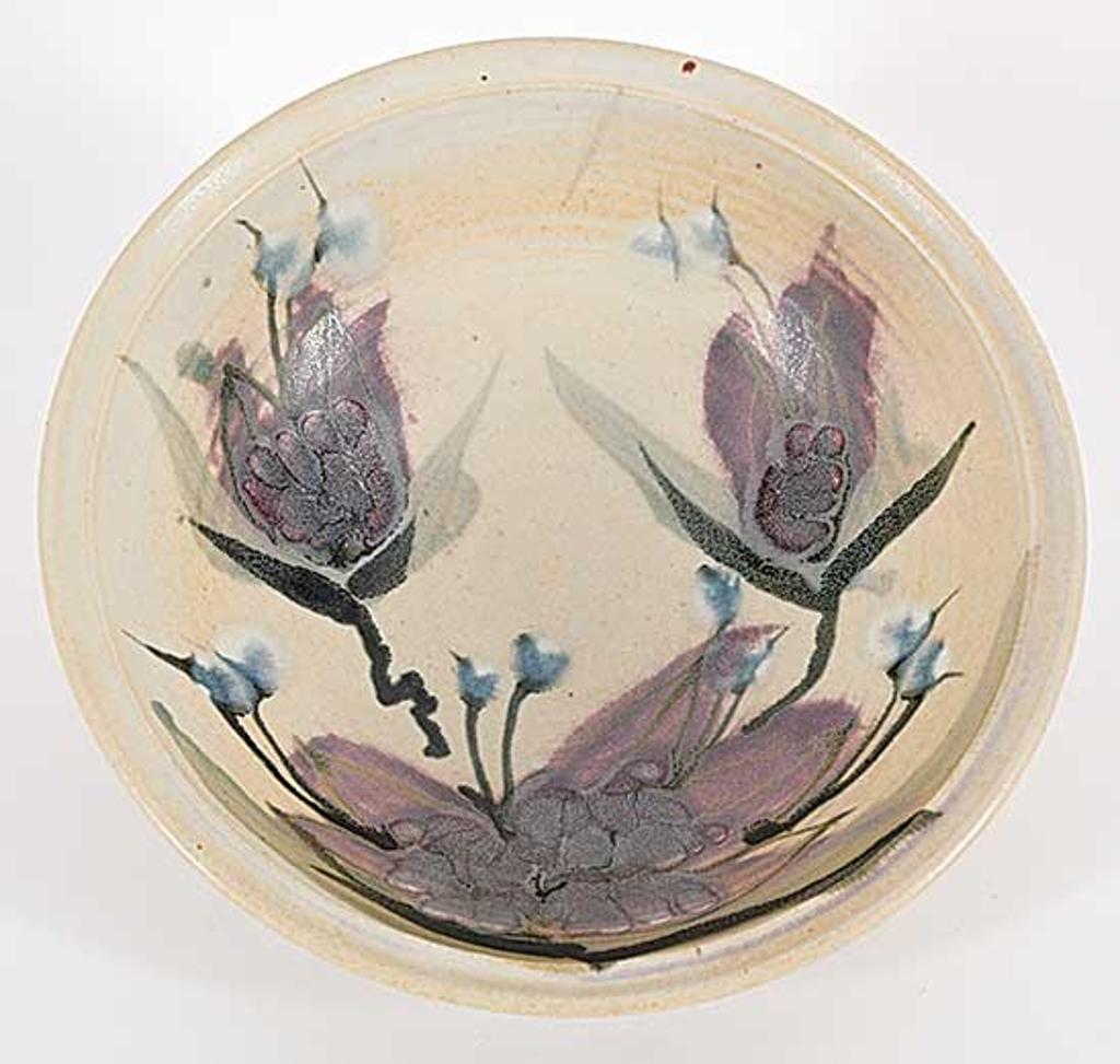 Robin Hopper (1939-2017) - Untitled - Bowl with Floral Design