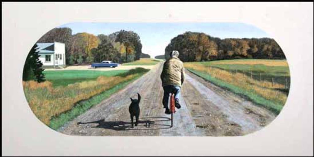 Robert Theodore Kost (1936-2003) - Joe and Dog (00499/2013-T829)