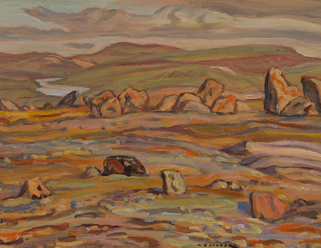 Alexander Young (A. Y.) Jackson (1882-1974) - September Mountains, N.W.T