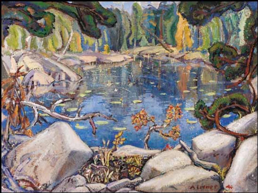 Arthur Lismer (1885-1969) - Reflections, Georgian Bay