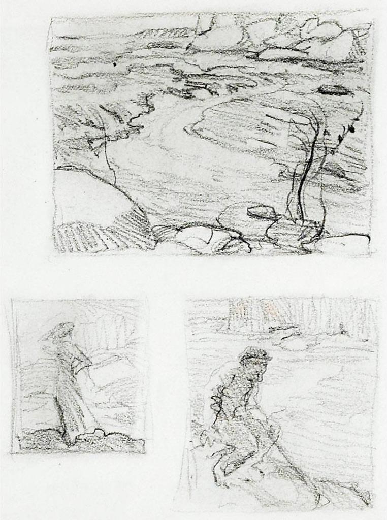 Arthur Lismer (1885-1969) - Landscape And Figure Studies