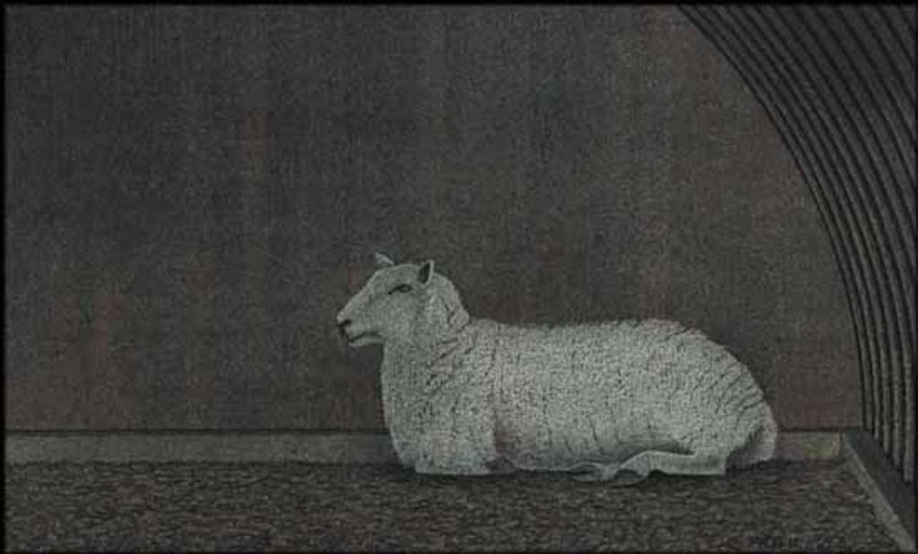 Christopher John Pratt (1935-2022) - Sheep, Argentia #1