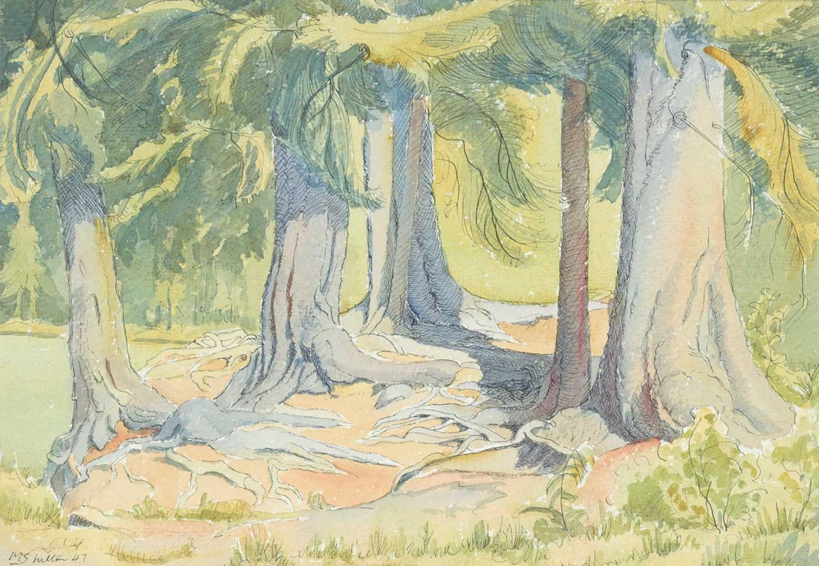 Margaret Dorothy Shelton (1915-1984) - Deep in the Woods