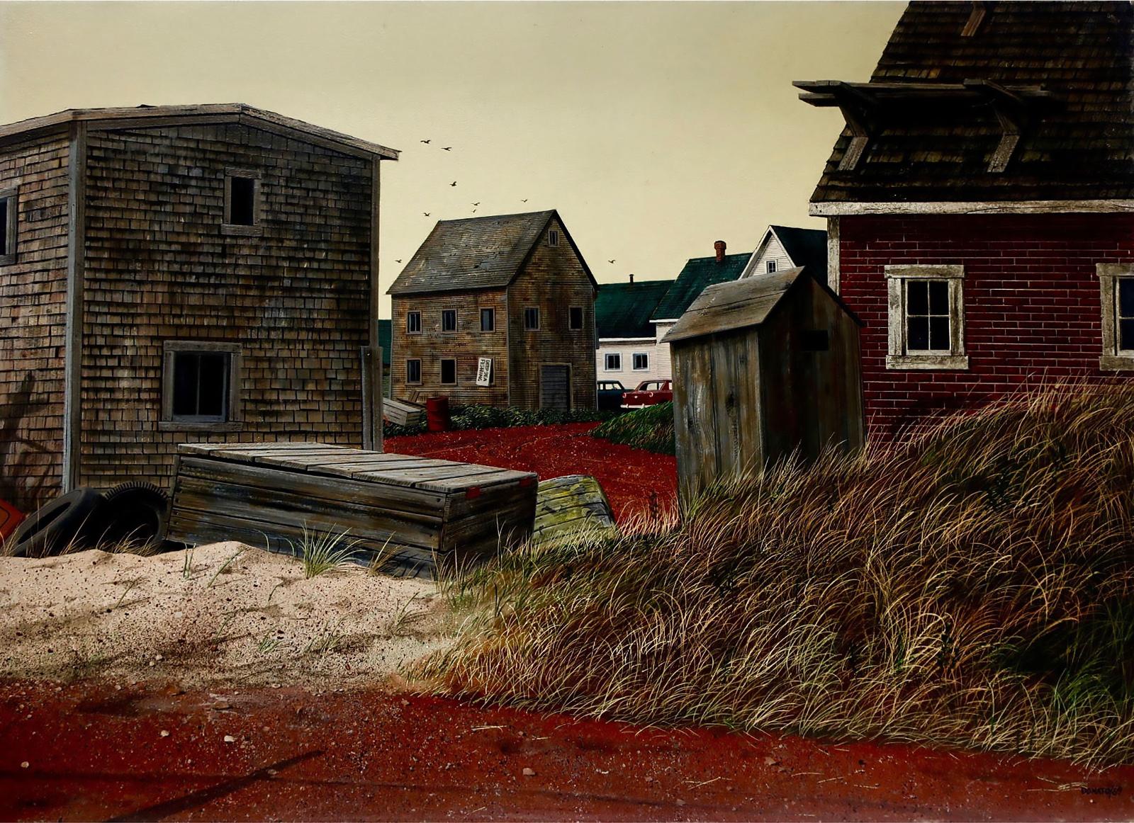 Andrew (Andy) Donato (1937) - Untitled (Vacant Buildings)