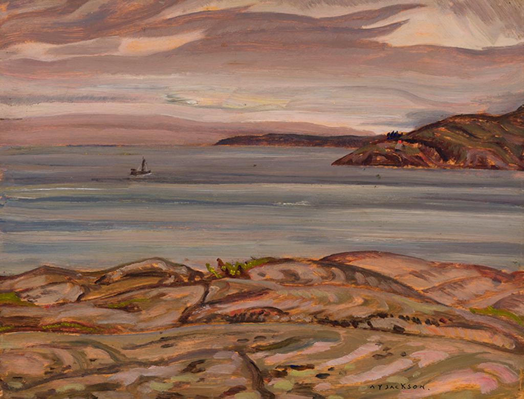 Alexander Young (A. Y.) Jackson (1882-1974) - Mouth of the Saguenay