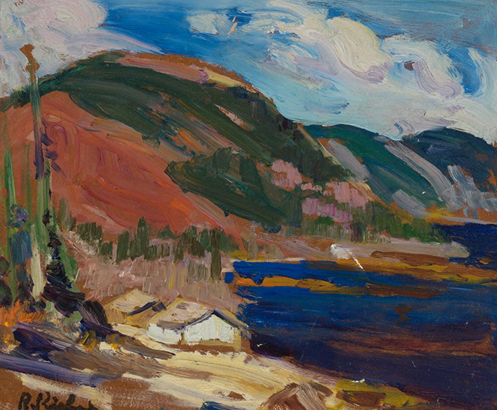 René Jean Richard (1895-1982) - Le lac à Ange