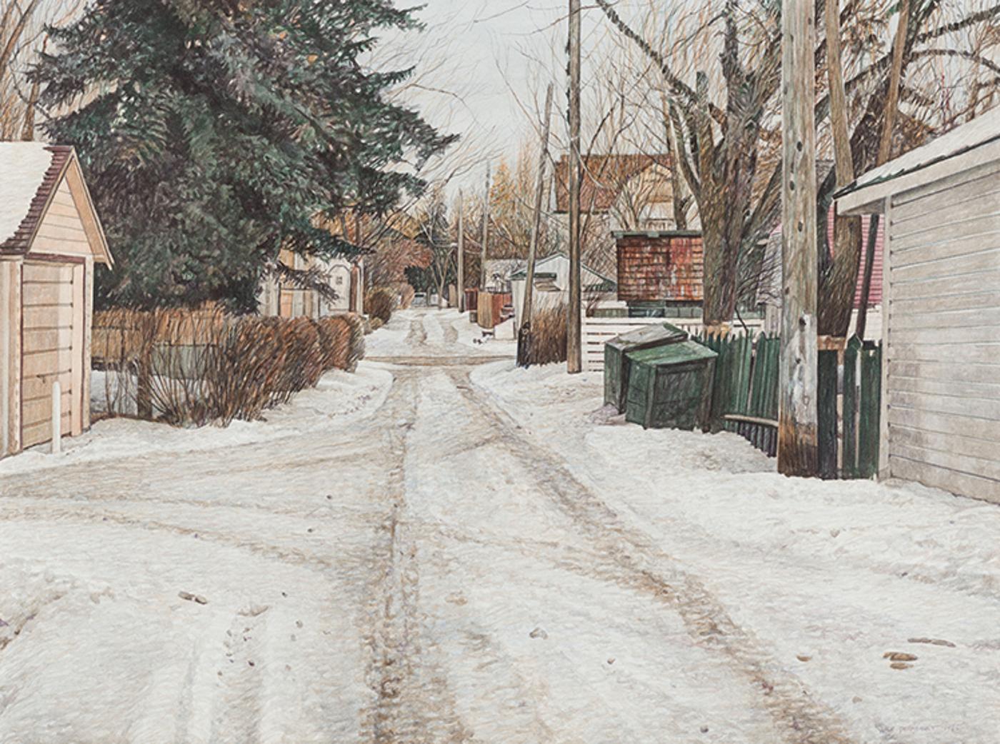 Wilf Perreault (1947) - Red Roof Tops