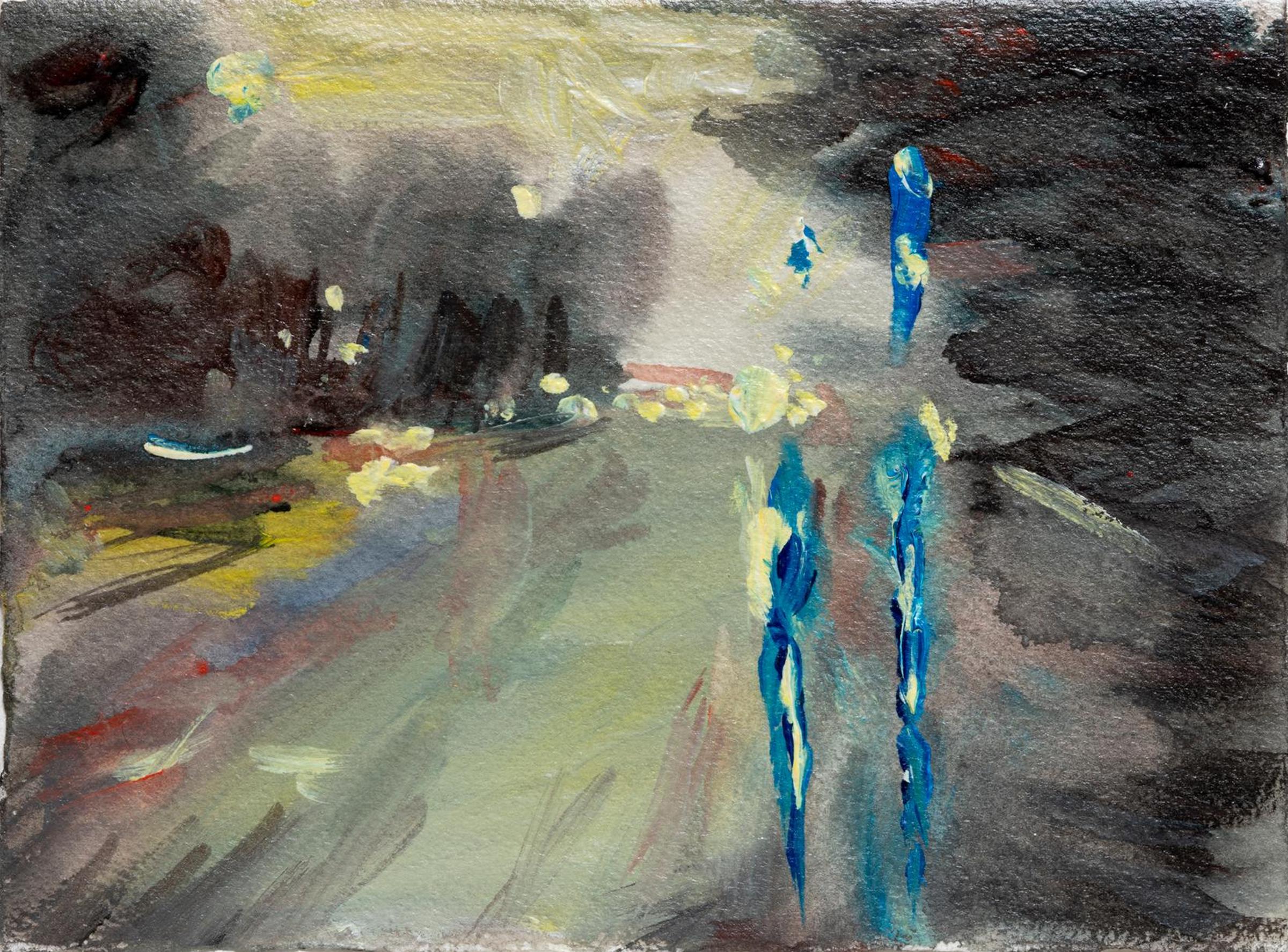 Sally Hui - Night Rain on Dewdney Avenue 4