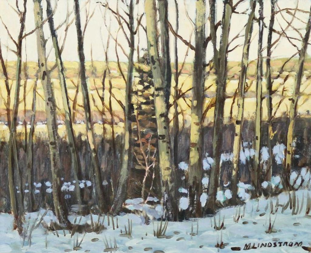 Matt Lindstrom (1890-1975) - A Stand Of Trees, Late Winter