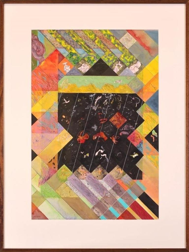 Jed Irwin (1941) - Painting of the Kootenay; 1983