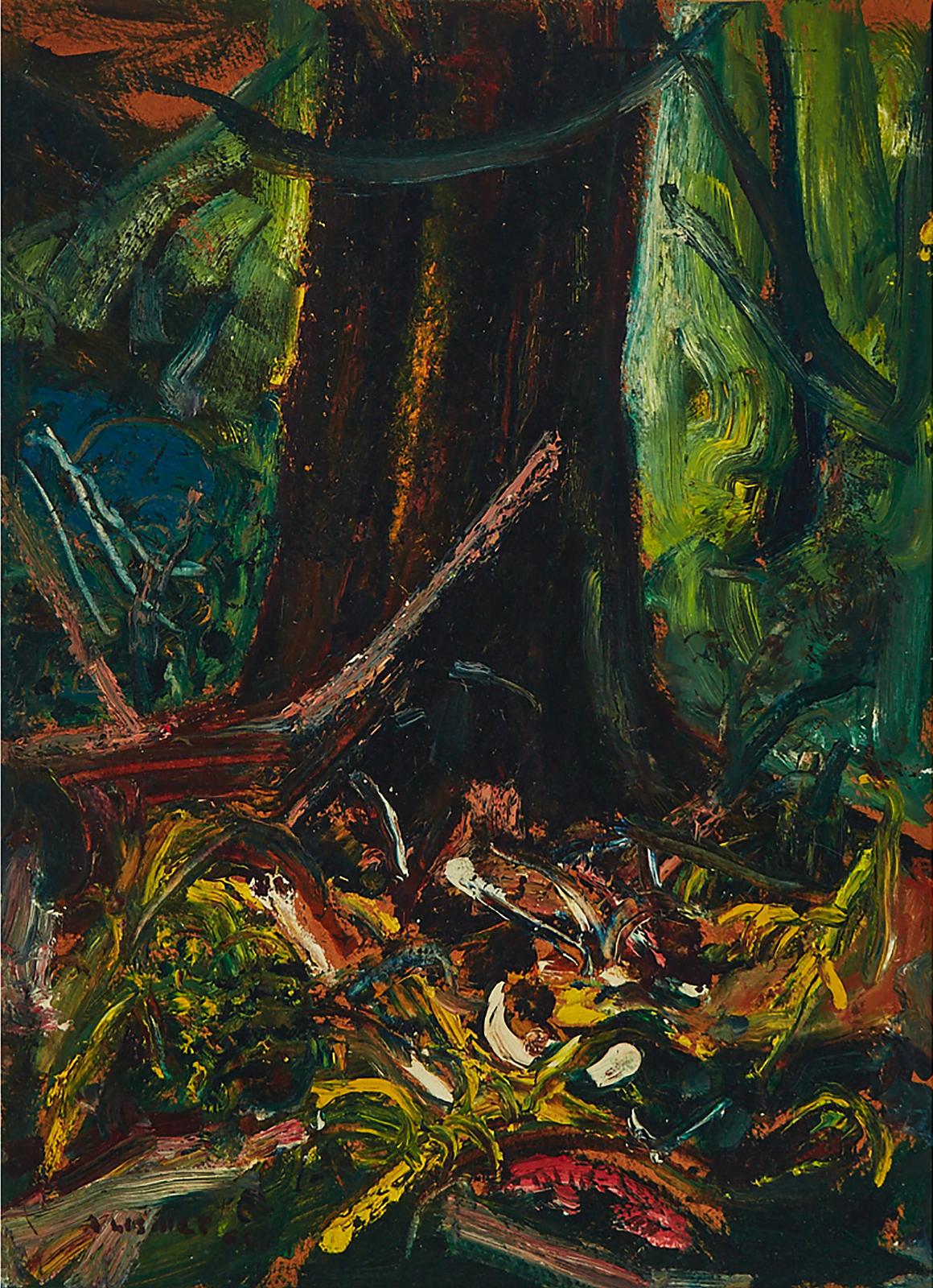 Arthur Lismer (1885-1969) - B. C. Forest, Vancouver, 1961