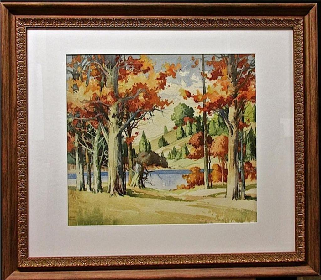 Garnet Hazard (1903-1987) - Untitled (Summer Landscape)