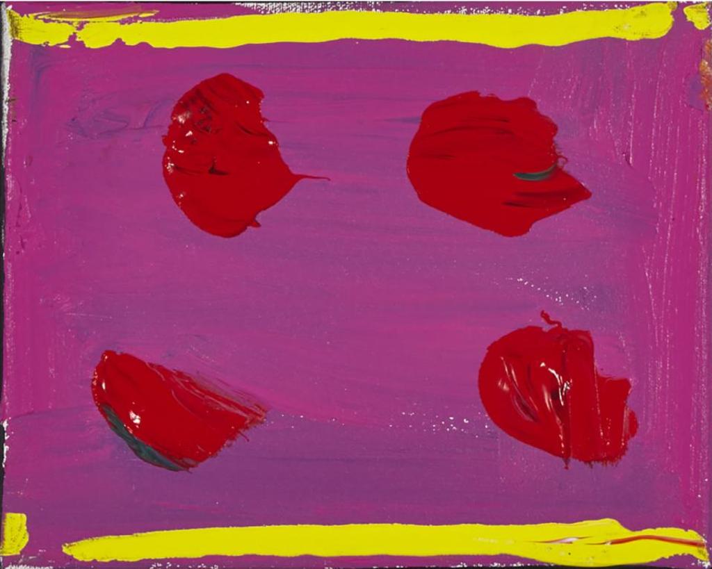 Willam Smith Ronald (1926-1998) - Untitled (Purple, Red, Yellow)