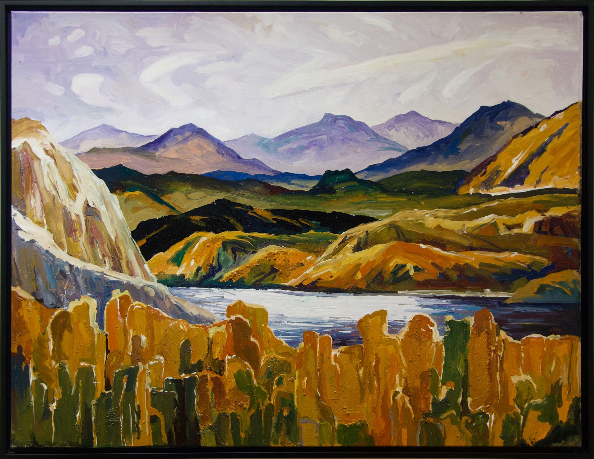 Serge Deherian (1955) - La Cloche Mountains And Lake