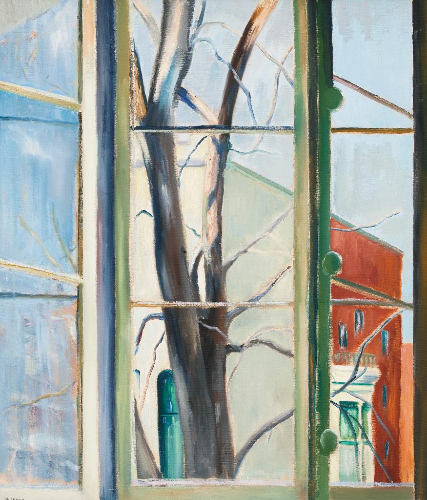 Louis Muhlstock (1904-2001) - View From My Window