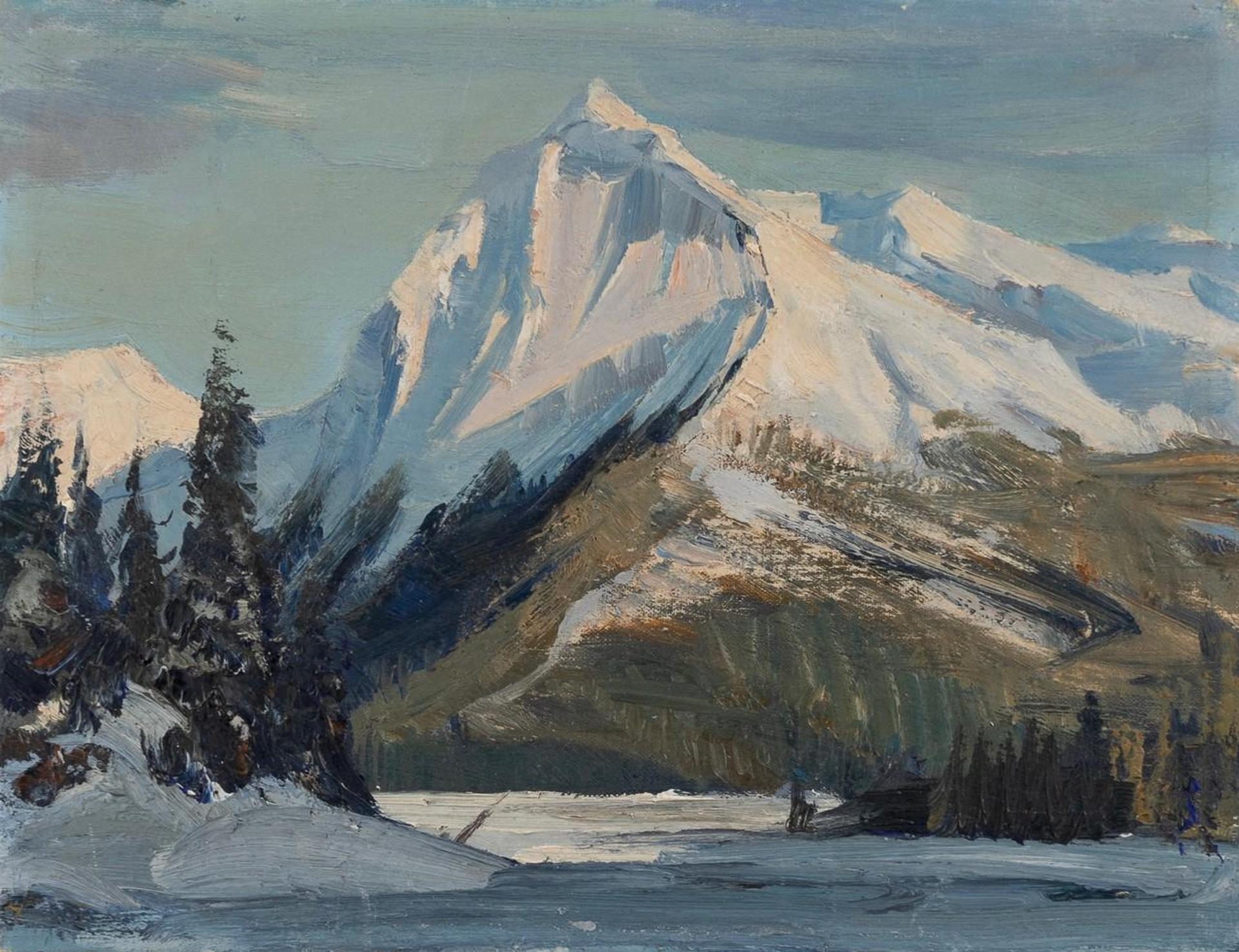 Peter Maxwell Ewart (1918-2001) - Snow Capped Peak