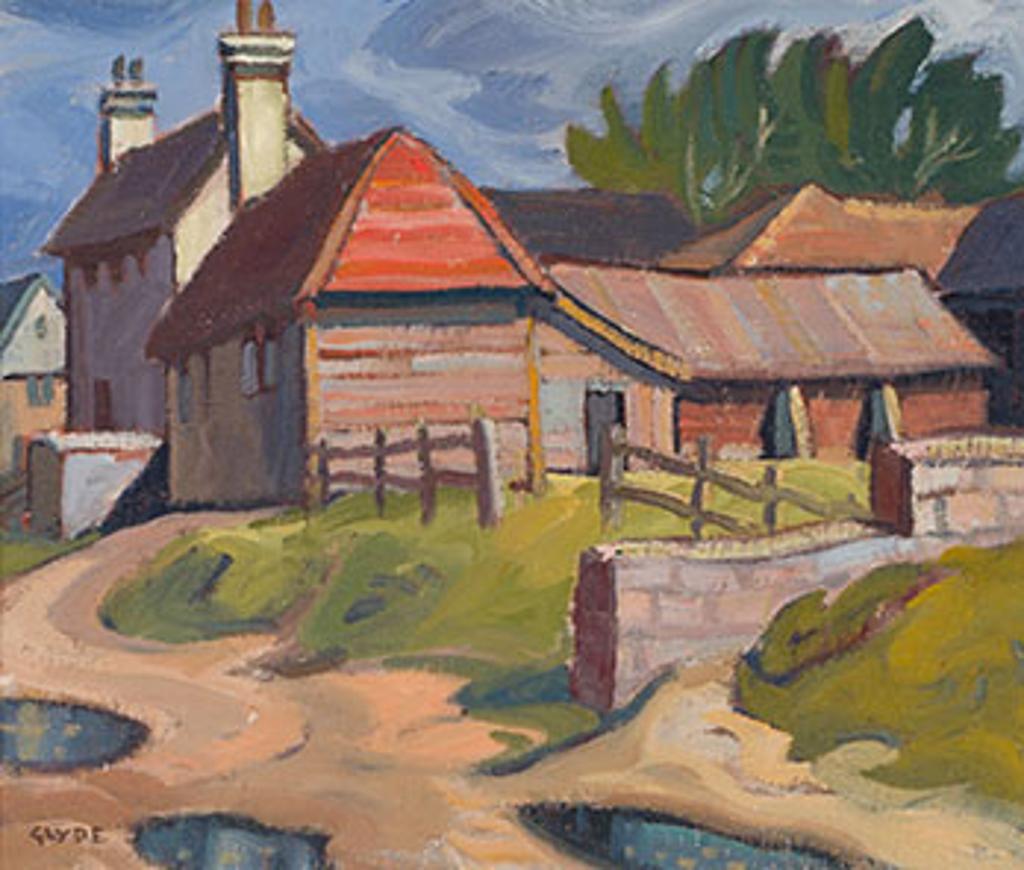Henry George Glyde (1906-1998) - Village of Sutton - West Sussex