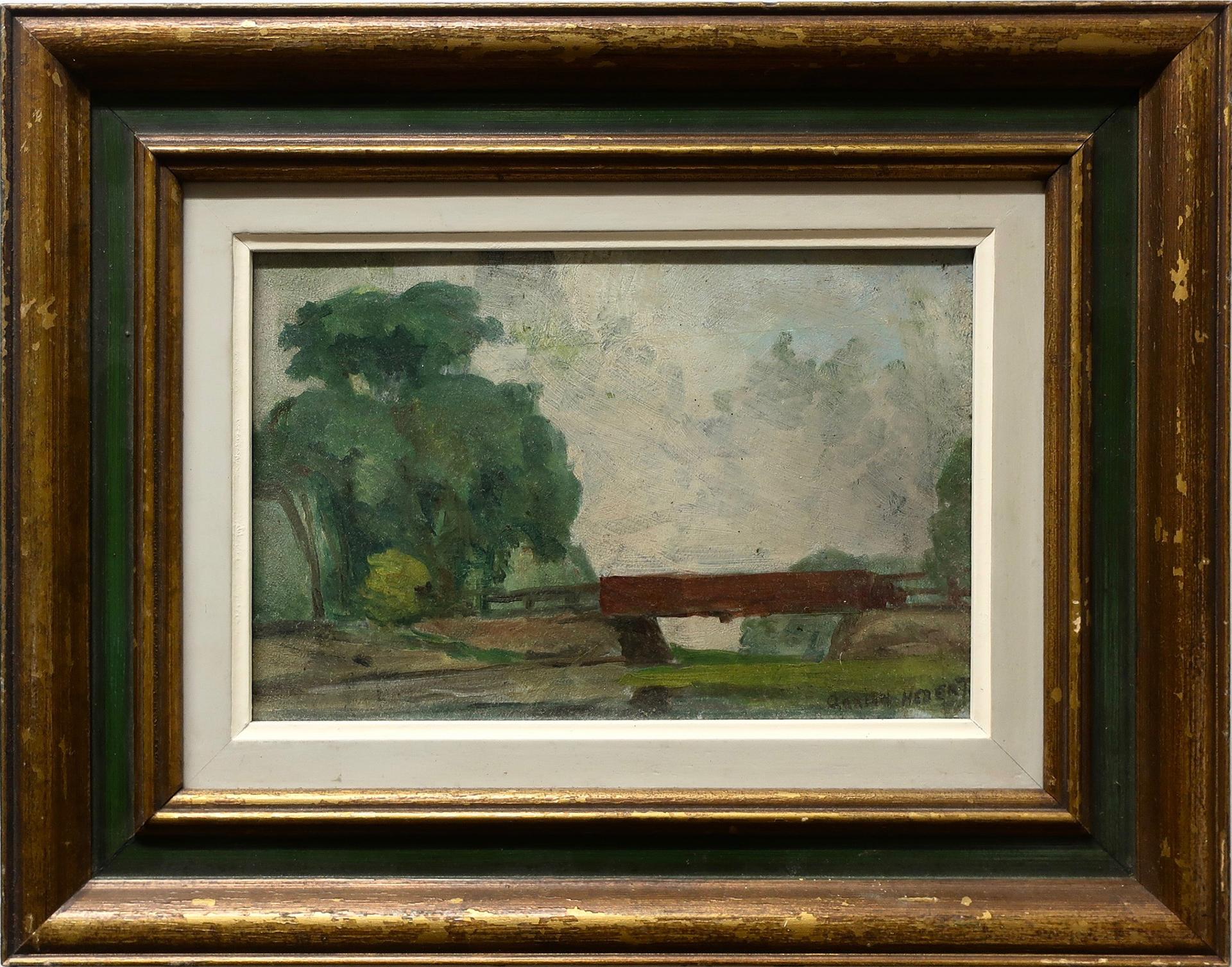Adrien Hébert (1890-1967) - Untitled (The Bridge)