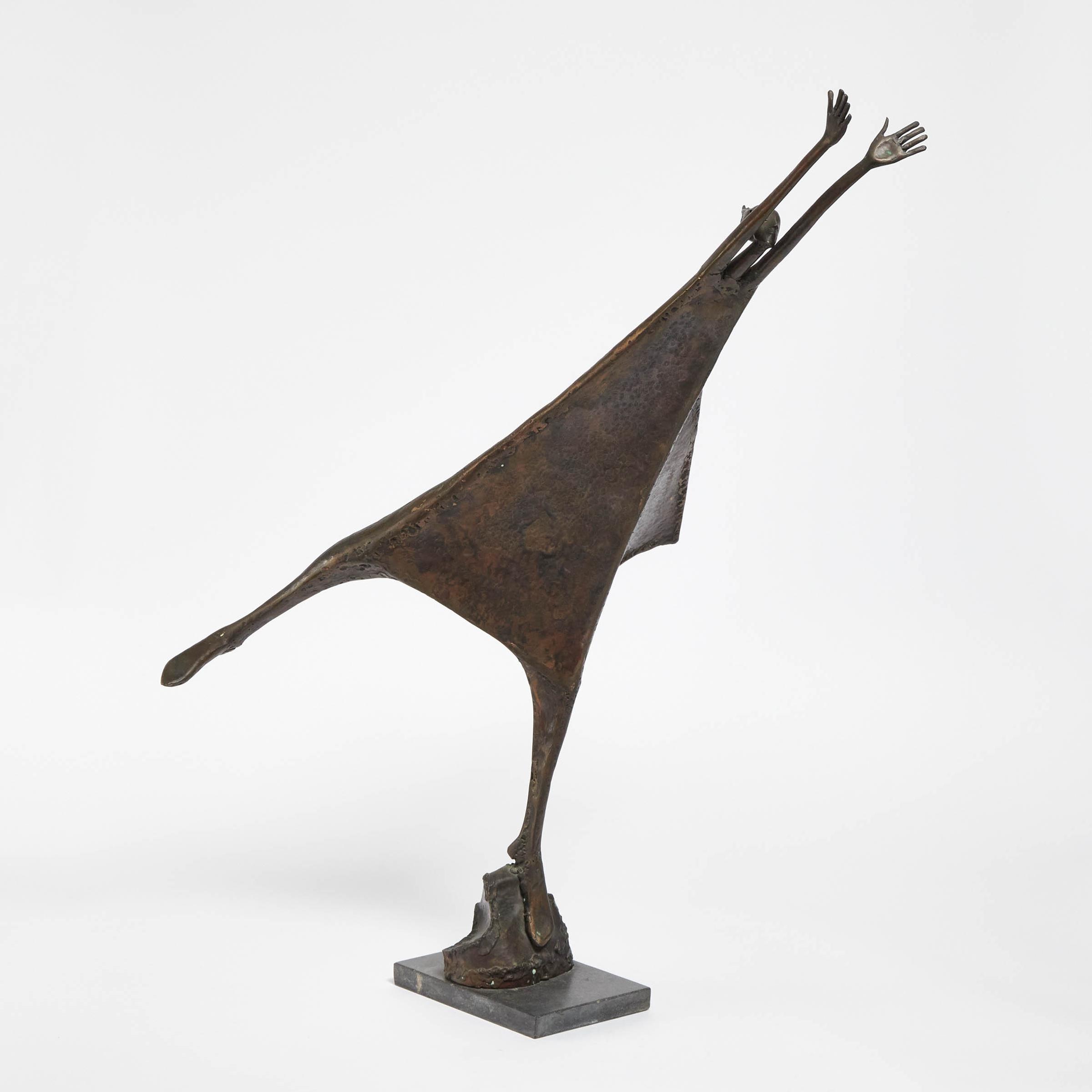 Barbara Hult Lekberg (1925-2018) - Untitled (Figure Taking Flight)