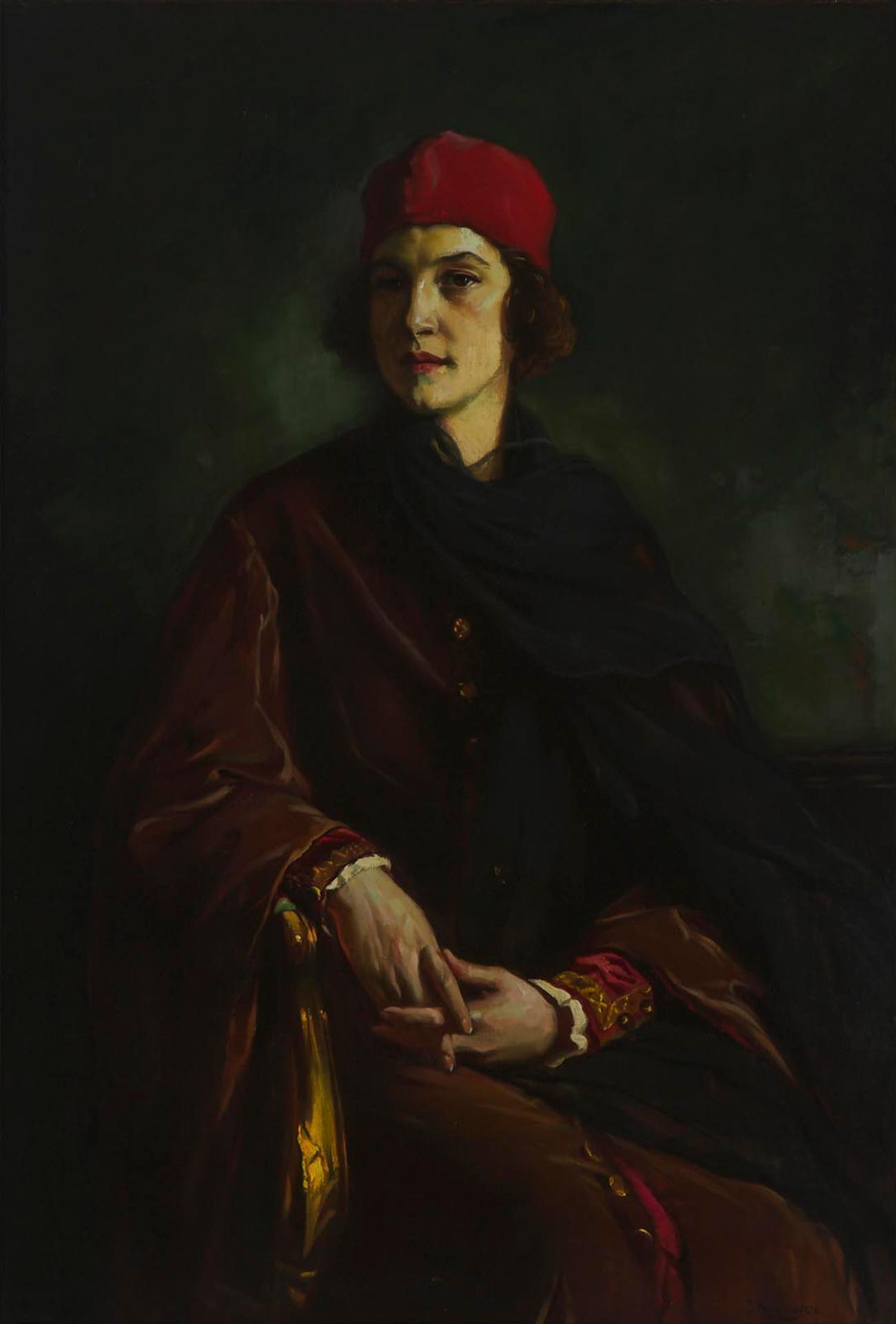 Julius C. Rolshoven (1858-1930) - Florentine Youth