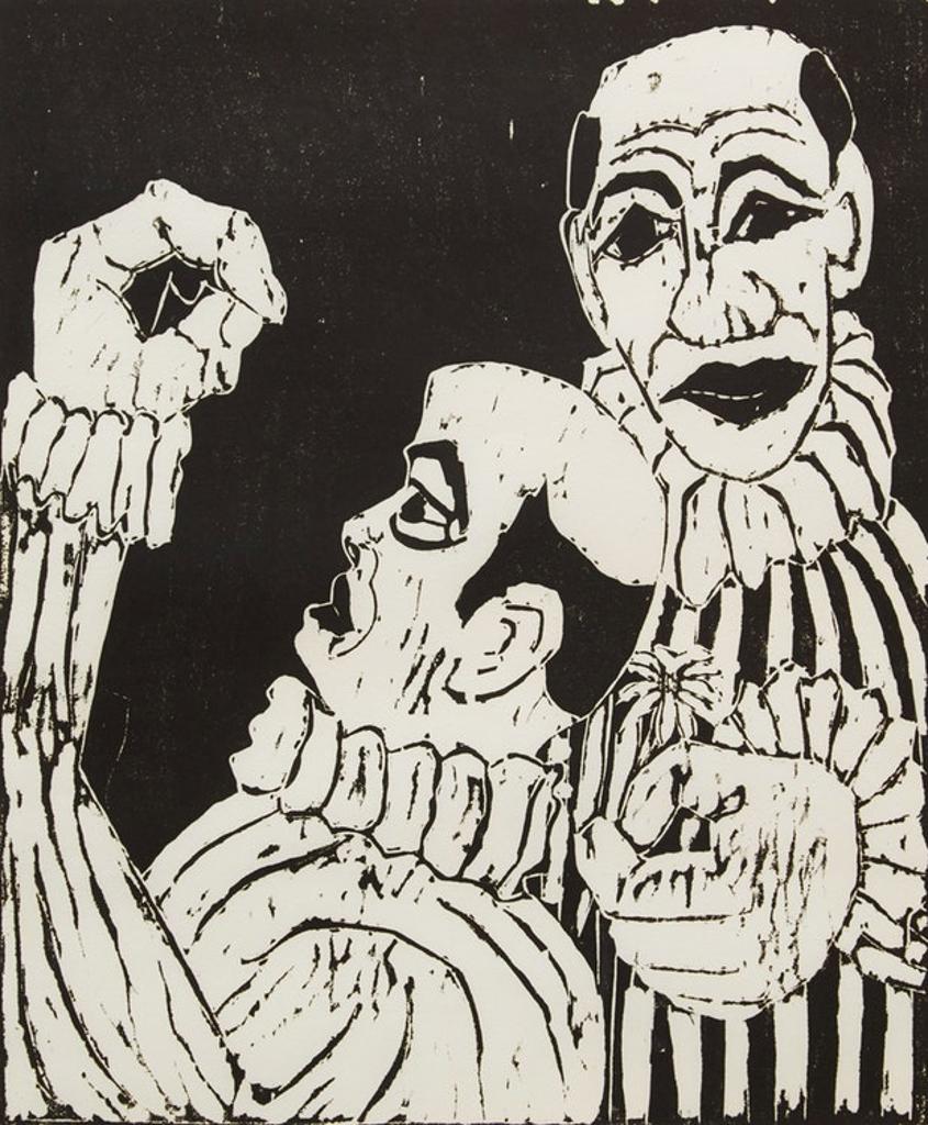 John Harold Thomas Snow (1911-2004) - Two Clowns