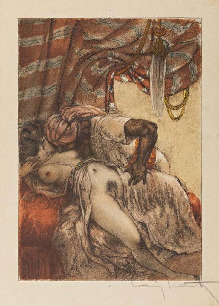 Louis Justin Laurent Icart (1888-1950) - Erotic Encounter