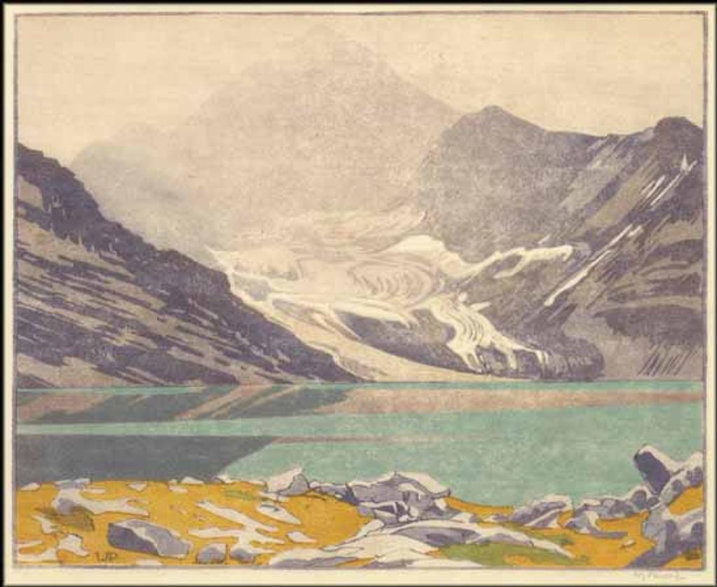 Walter Joseph (W.J.) Phillips (1884-1963) - Lake MacArthur, Canadian Rockies