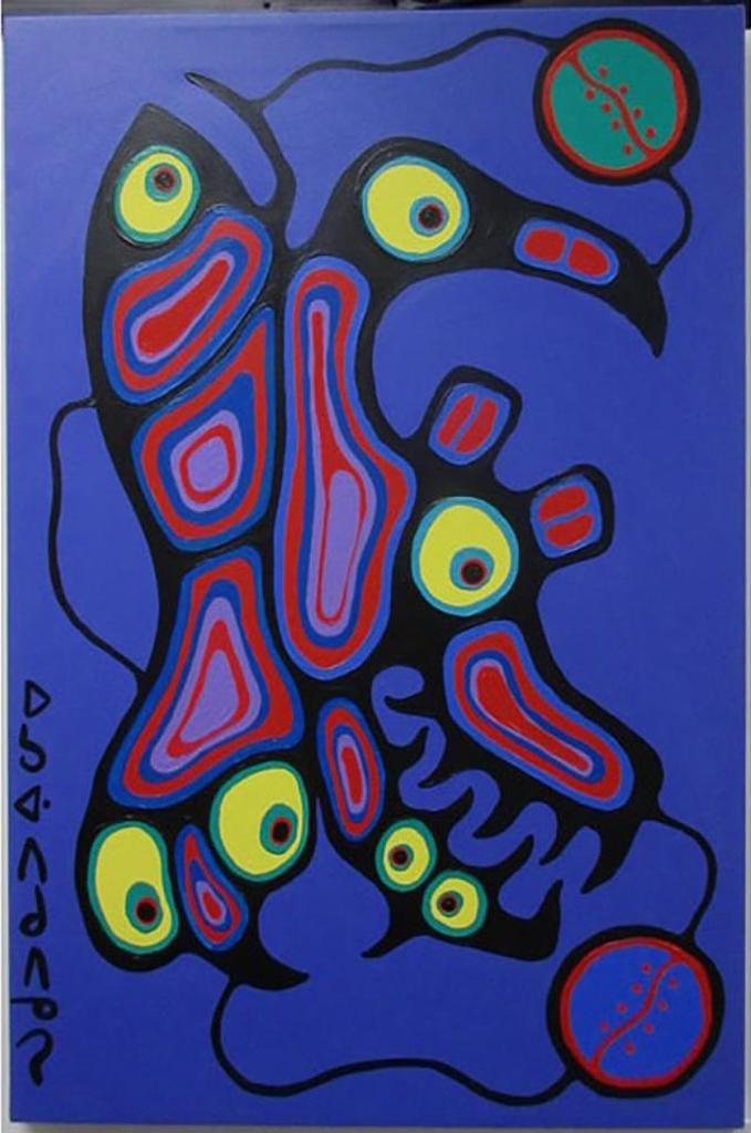 Norval H. Morrisseau (1931-2007) - Native Totem