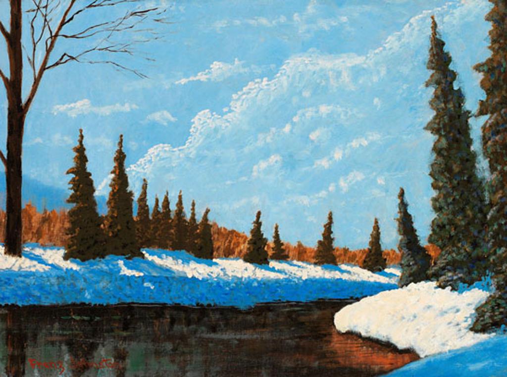 Frank (Franz) Hans Johnston (1888-1949) - Northern Beauty in Winter