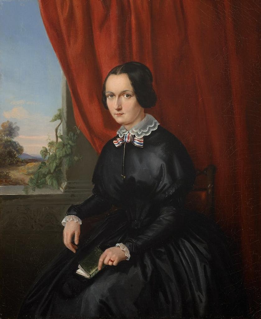 Théophile Hamel (1817-1870) - Madame Lemusurier