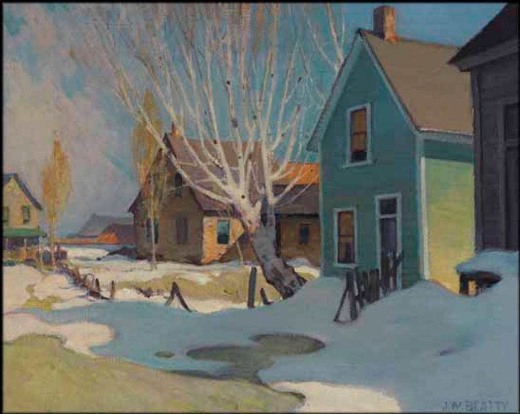 John William (J.W.) Beatty (1869-1941) - Early Spring, Kearney