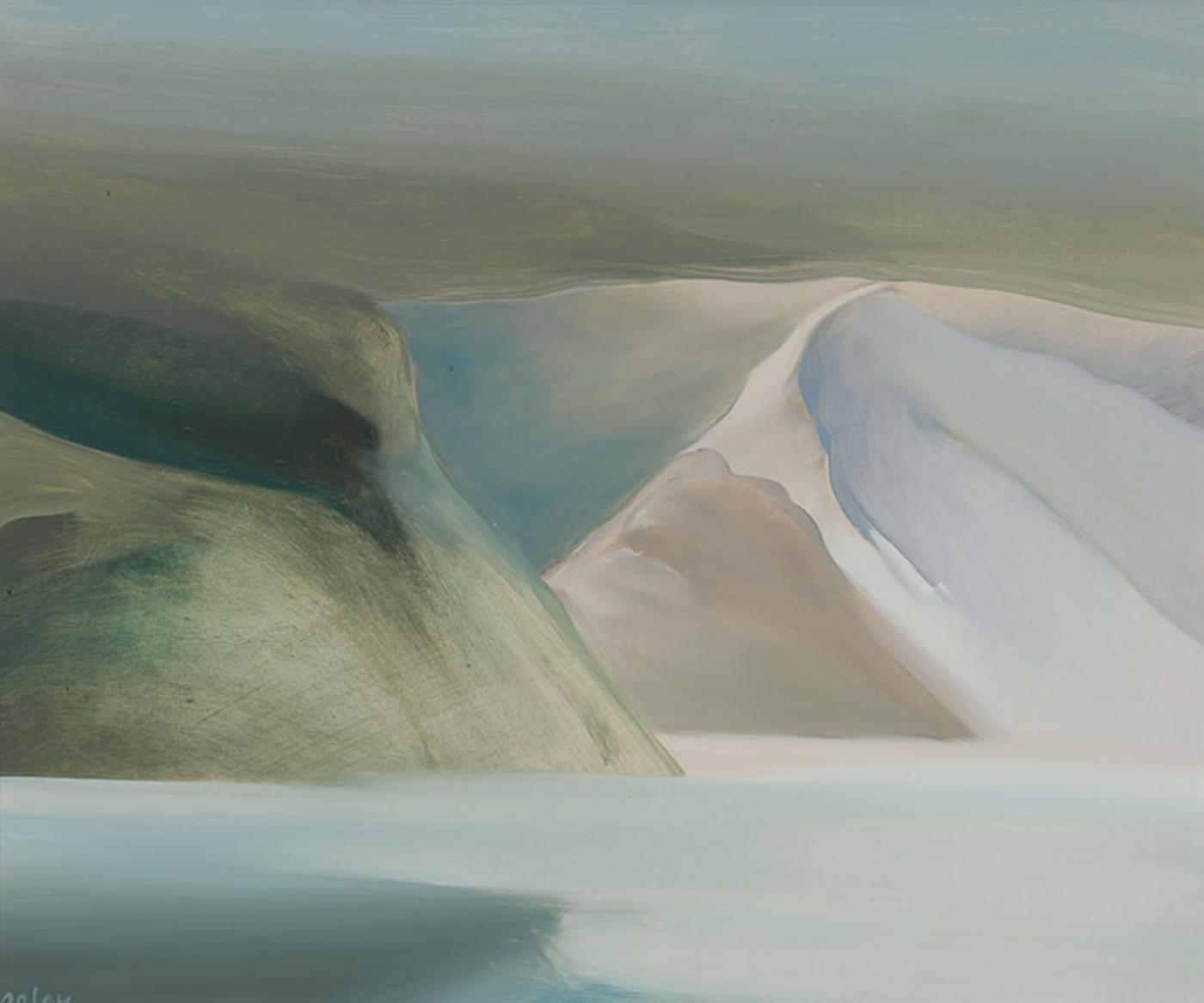 Toni (Norman) Onley (1928-2004) - Golden Ears Over Pitt Lake