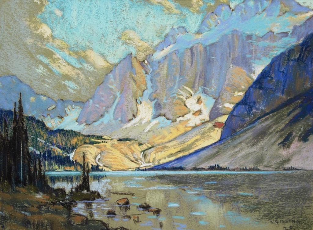 Roland Gissing (1895-1967) - Untitled (Western Lake Study)