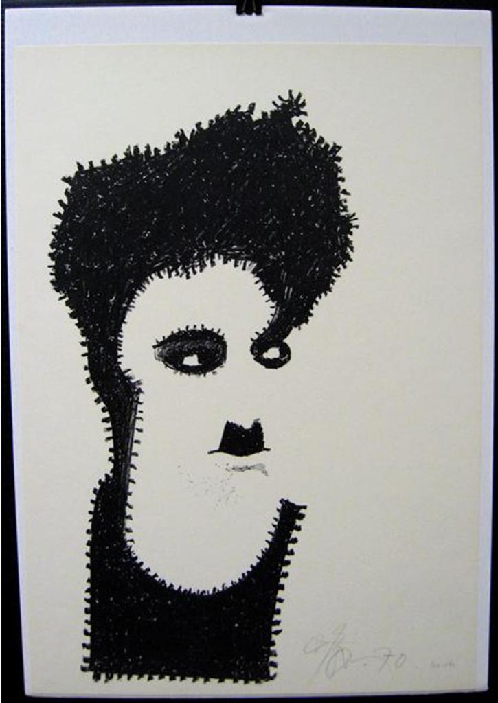 Harold Barling Town (1924-1990) - Charlie Chaplin (From The “Popster And Celebrities” Series)