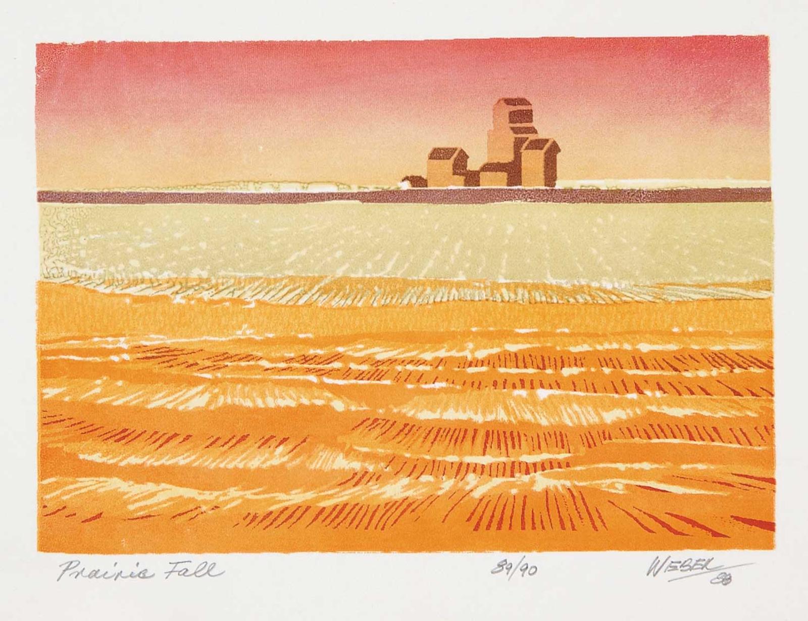 George Weber (1907-2002) - Prairie Fall  #89/90