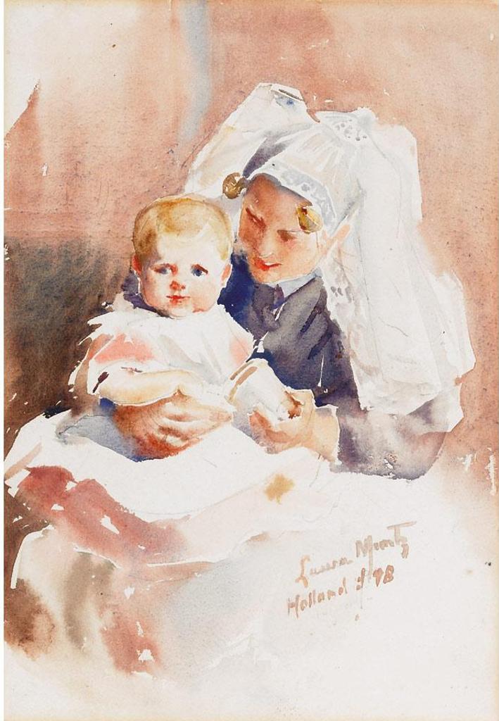 Laura Adeline Lyall Muntz (1860-1930) - Woman And Child