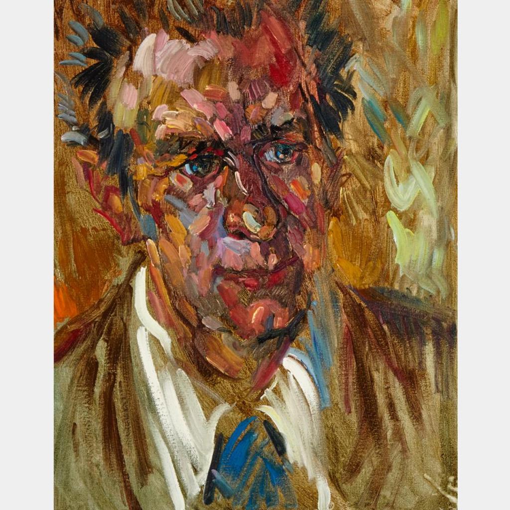 Arthur Shilling (1941-1986) - Portrait Of Robert Mcmichael